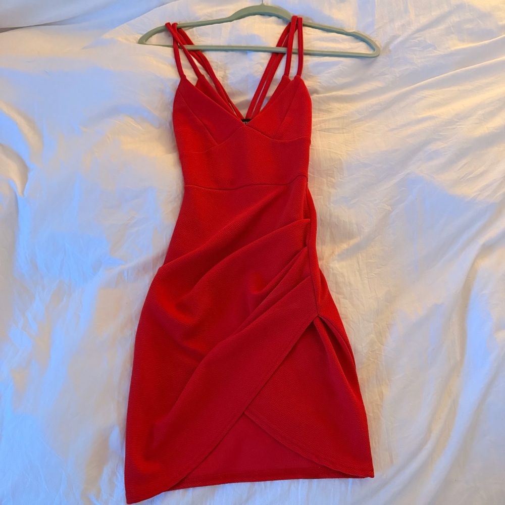 Pretty Little Thing Red Dress